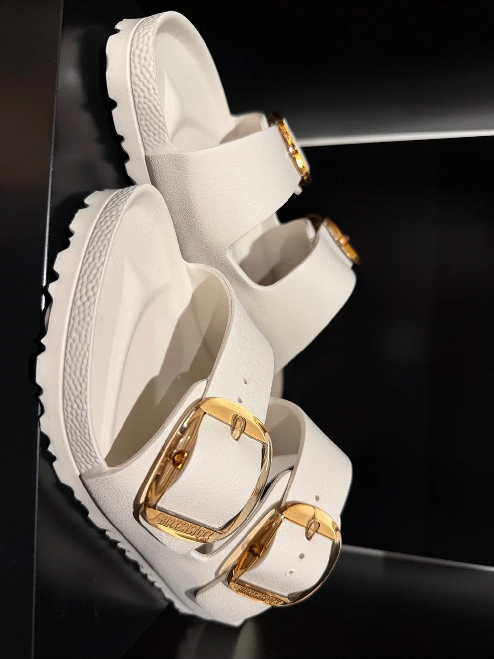 Birkenstock Arizona Big Buckle EVA - Eggshell BRAND NEW
